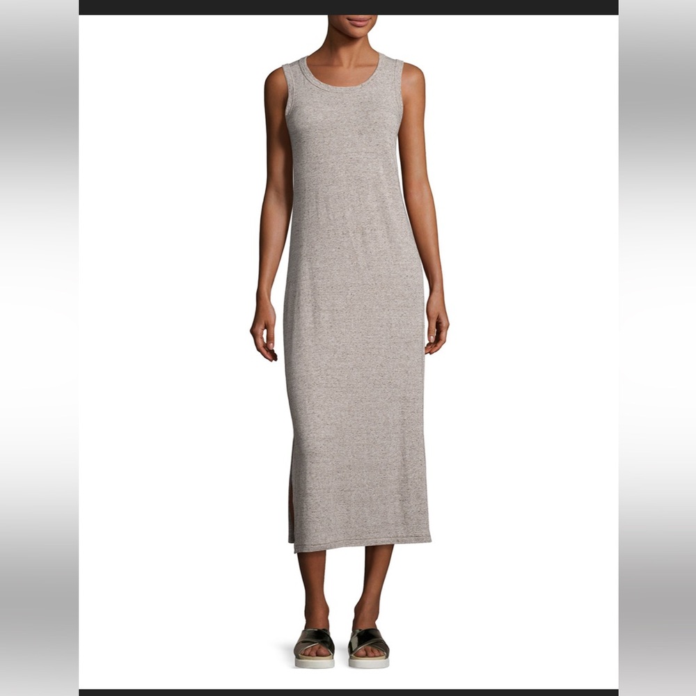 Current Elliot Gray Maxi Sleeveless Dress SZ 3